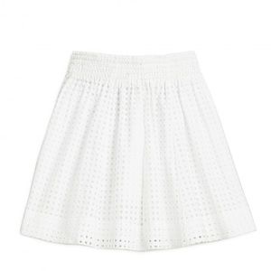 Kate Spade Broom Street Eyelet Skirt NWOT